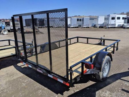 New 2026 Quality 6x12 General Duty Utility Trailer