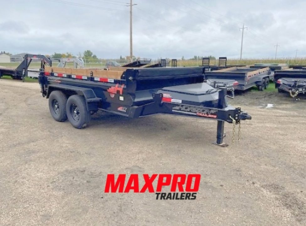 New 2027 Horizon Trailers 7'x12' Dump Trailer GVWR 14,000 LBS