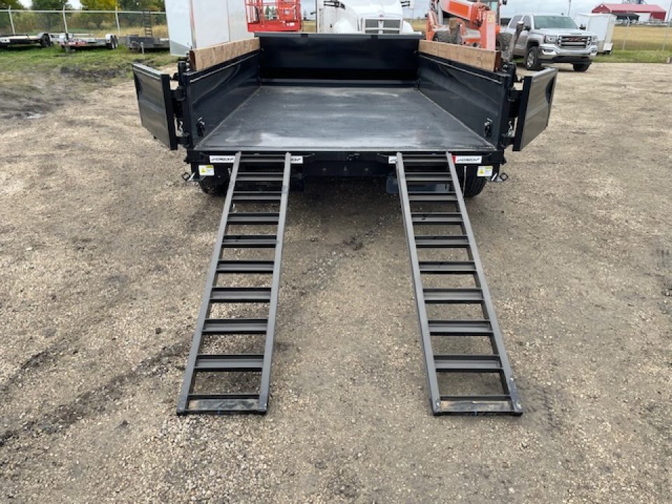 New 2027 Horizon Trailers 7'x12' Dump Trailer GVWR 14,000 LBS