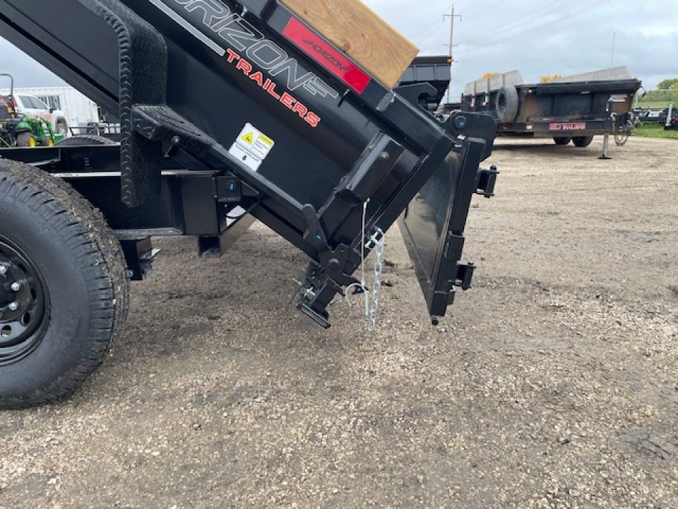 New 2027 Horizon Trailers 7'x12' Dump Trailer GVWR 14,000 LBS