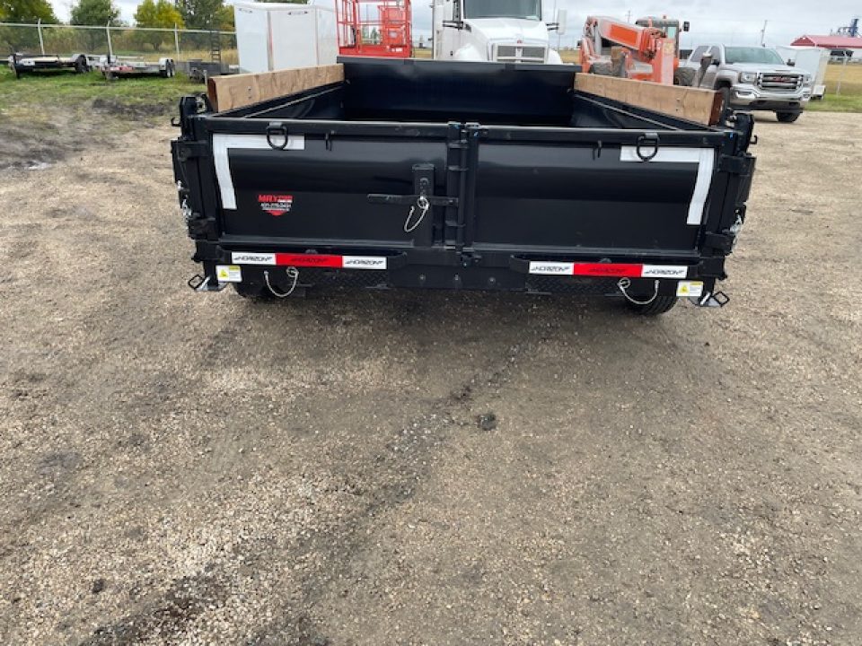 New 2027 Horizon Trailers 7'x12' Dump Trailer GVWR 14,000 LBS