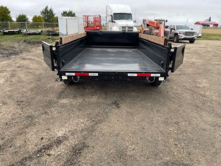 New 2027 Horizon Trailers 7'x12' Dump Trailer GVWR 14,000 LBS