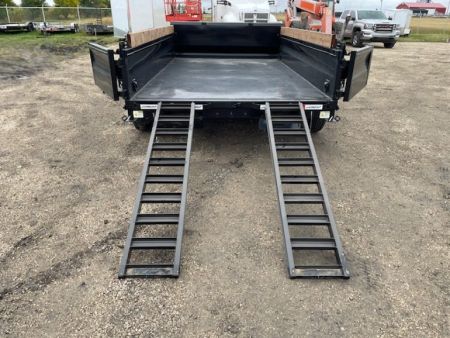New 2027 Horizon Trailers 7'x12' Dump Trailer GVWR 14,000 LBS