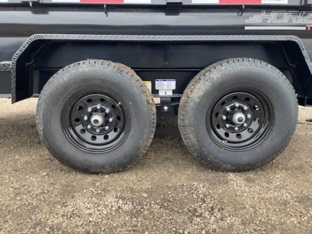 New 2027 Horizon Trailers 7'x12' Dump Trailer GVWR 14,000 LBS