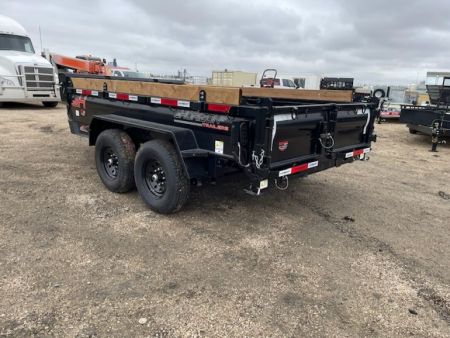New 2027 Horizon Trailers 7'x12' Dump Trailer GVWR 14,000 LBS