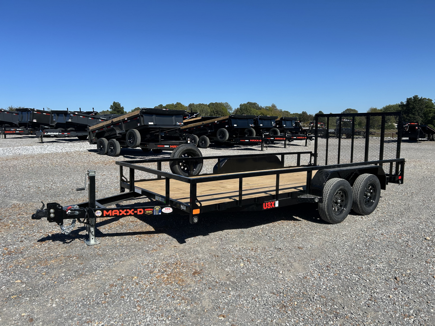 New 2026 MAXXD Utility Trailer | 83" x 16' 7K GVWR