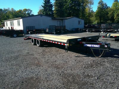 New 2026 Sure-Trac 8.5x25(20+5) 22.5k Deckover Trailer