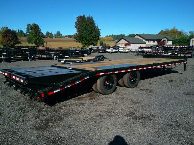 New 2026 Sure-Trac 8.5x25(20+5) 22.5k Deckover Trailer