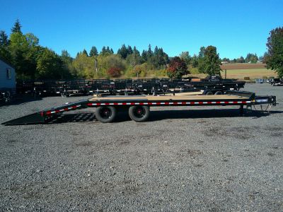 New 2026 Sure-Trac 8.5x25(20+5) 22.5k Deckover Trailer