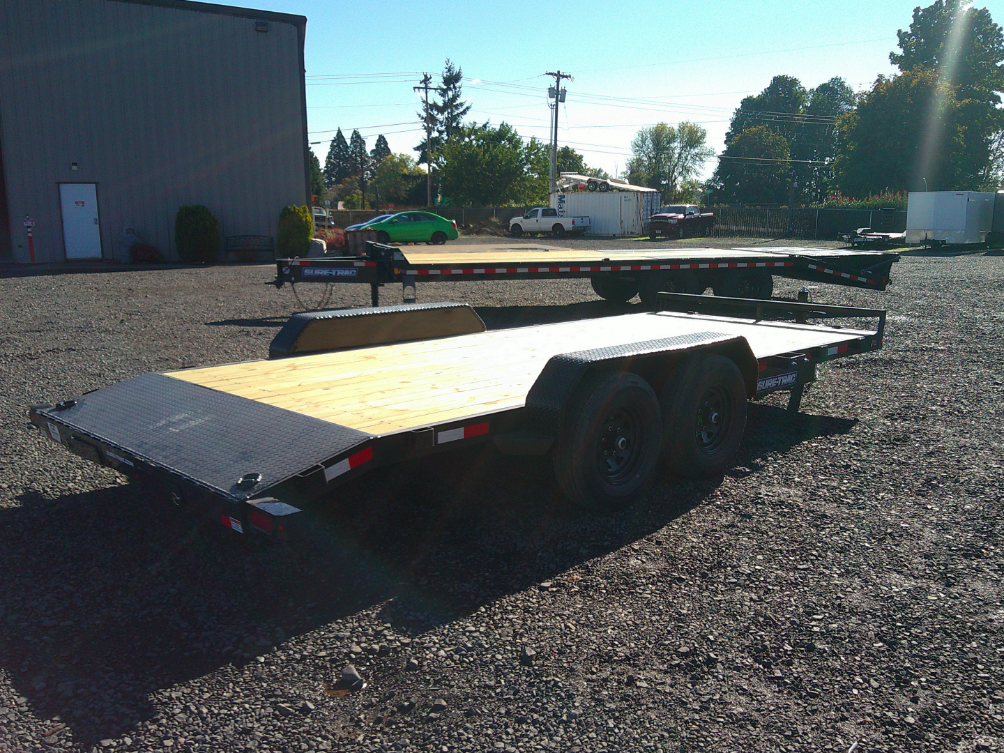New 2026 Sure-Trac 7x18(16+2) 10k Car Hauler