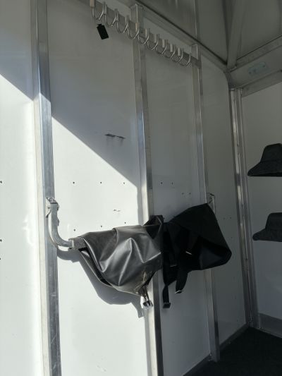 Used 2025 4-Star 2H BP Slant Load Horse Trailer - DEMO