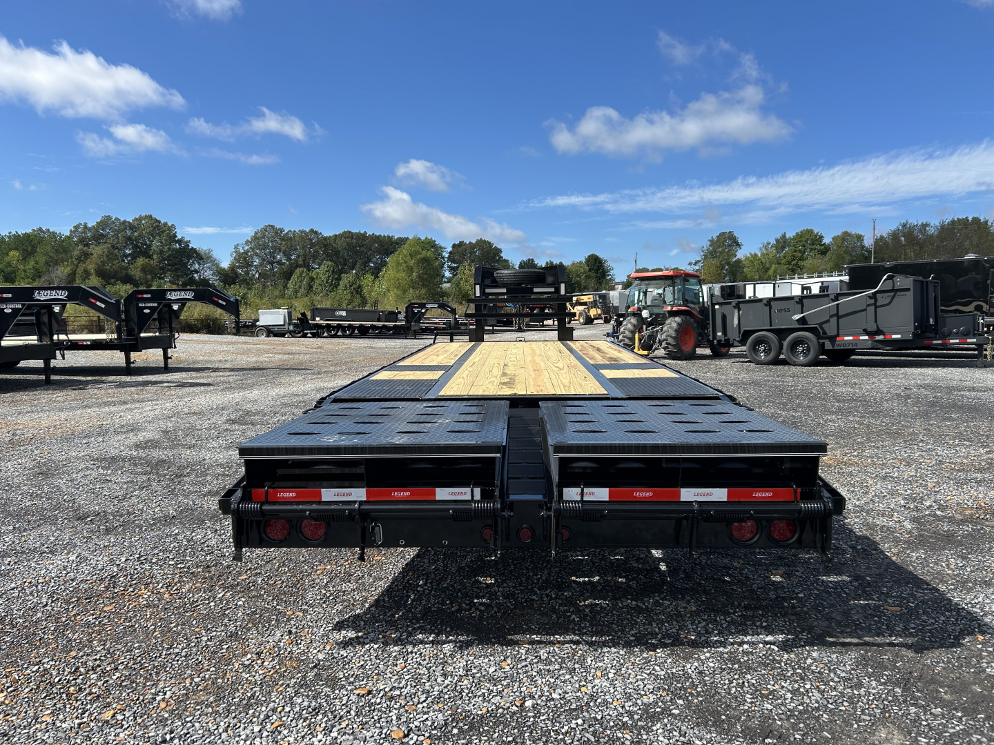New 2026 Legend 102"X25' 22.5K Gooseneck Flatbed Trailer