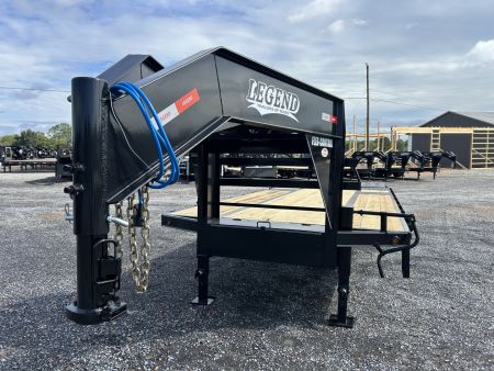 New 2026 Legend 102"X25' 22.5K Gooseneck Flatbed Trailer
