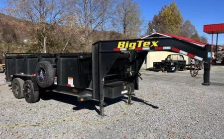 New 2025  Big Tex  20GX 22K GOOSENECK DUMP 83"x16 3' SIDES