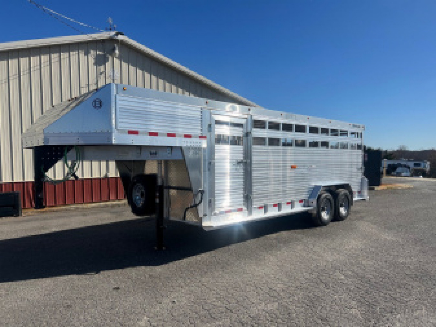 New SOLD 2026 Barrett 7.5 X 24 Stock / Stock Trailer
