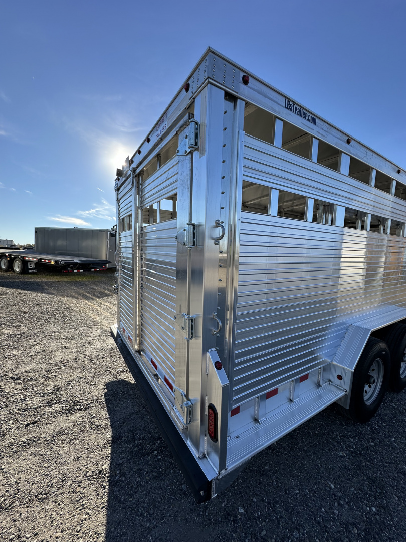 New SOLD 2026 Barrett 7.5 X 24 Stock / Stock Trailer