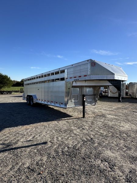 New SOLD 2026 Barrett 7.5 X 24 Stock / Stock Trailer