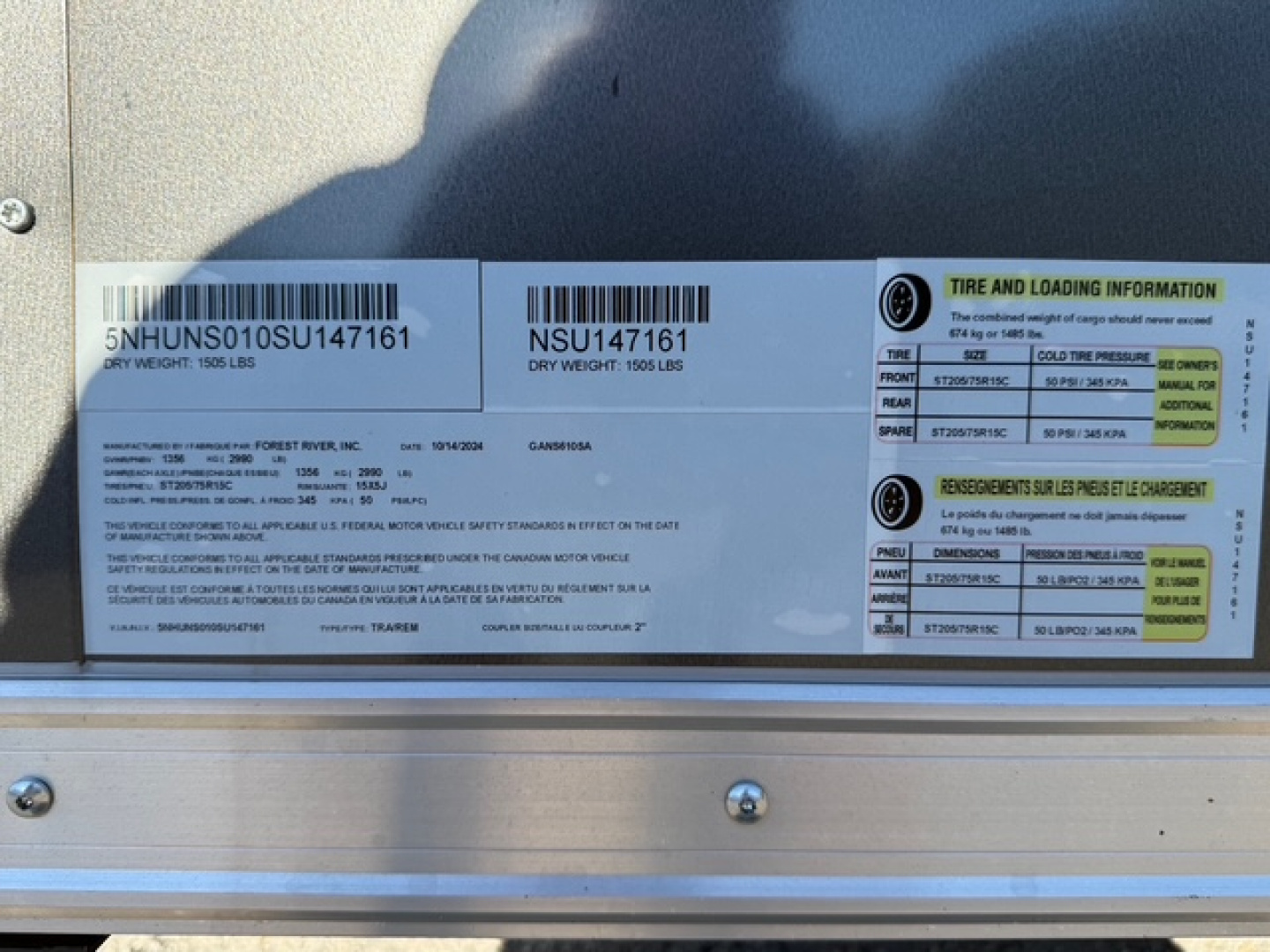 New 2025 CONTINENTAL CARGO 6X10 CARGO TRAILER