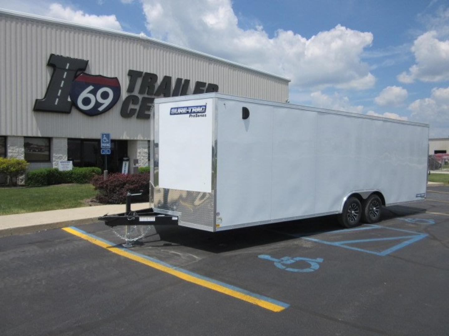 New 2026 Sure-Trac 8.5 x 24 Pro Series Enclosed Wedge Car Hauler Trailer  10K
