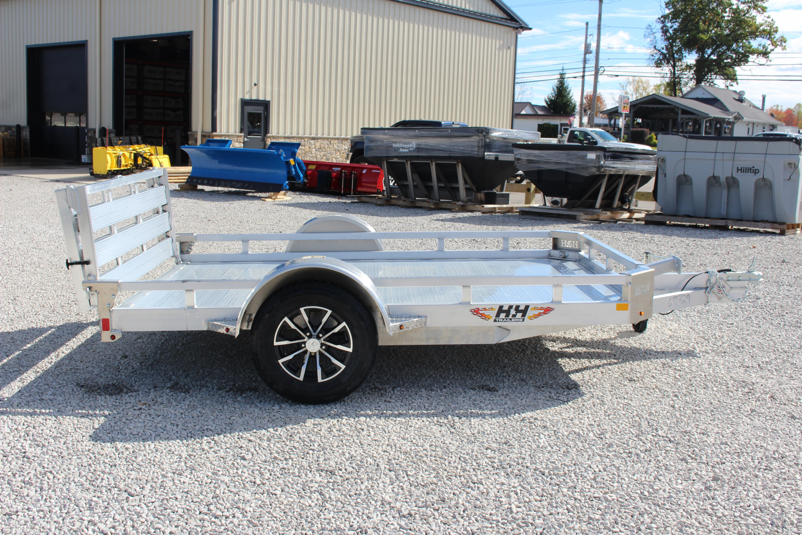 New 2026 H&H Trailers 6.5' x 10' Low Side Utility Trailer - 2990# GVW