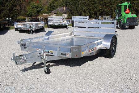 New 2026 H&H Trailers 6.5' x 10' Low Side Utility Trailer - 2990# GVW
