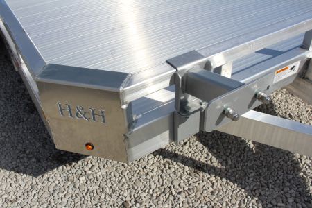 New 2026 H&H Trailers 6.5' x 10' Low Side Utility Trailer - 2990# GVW