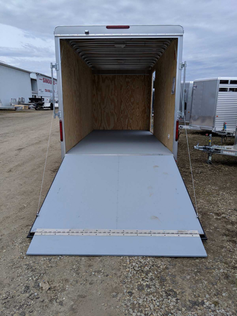 New 2026 Car Mate 7x16 HD Custom Cargo Trailer w/ Ramp Door