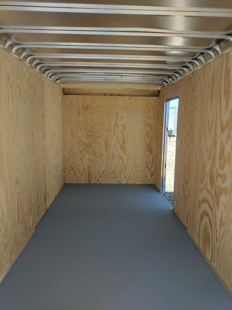 New 2026 Car Mate 7x16 HD Custom Cargo Trailer w/ Ramp Door
