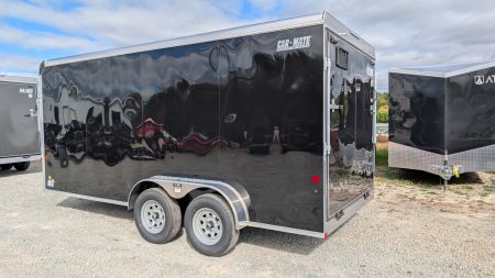 New 2026 Car Mate 7x16 HD Custom Cargo Trailer w/ Ramp Door