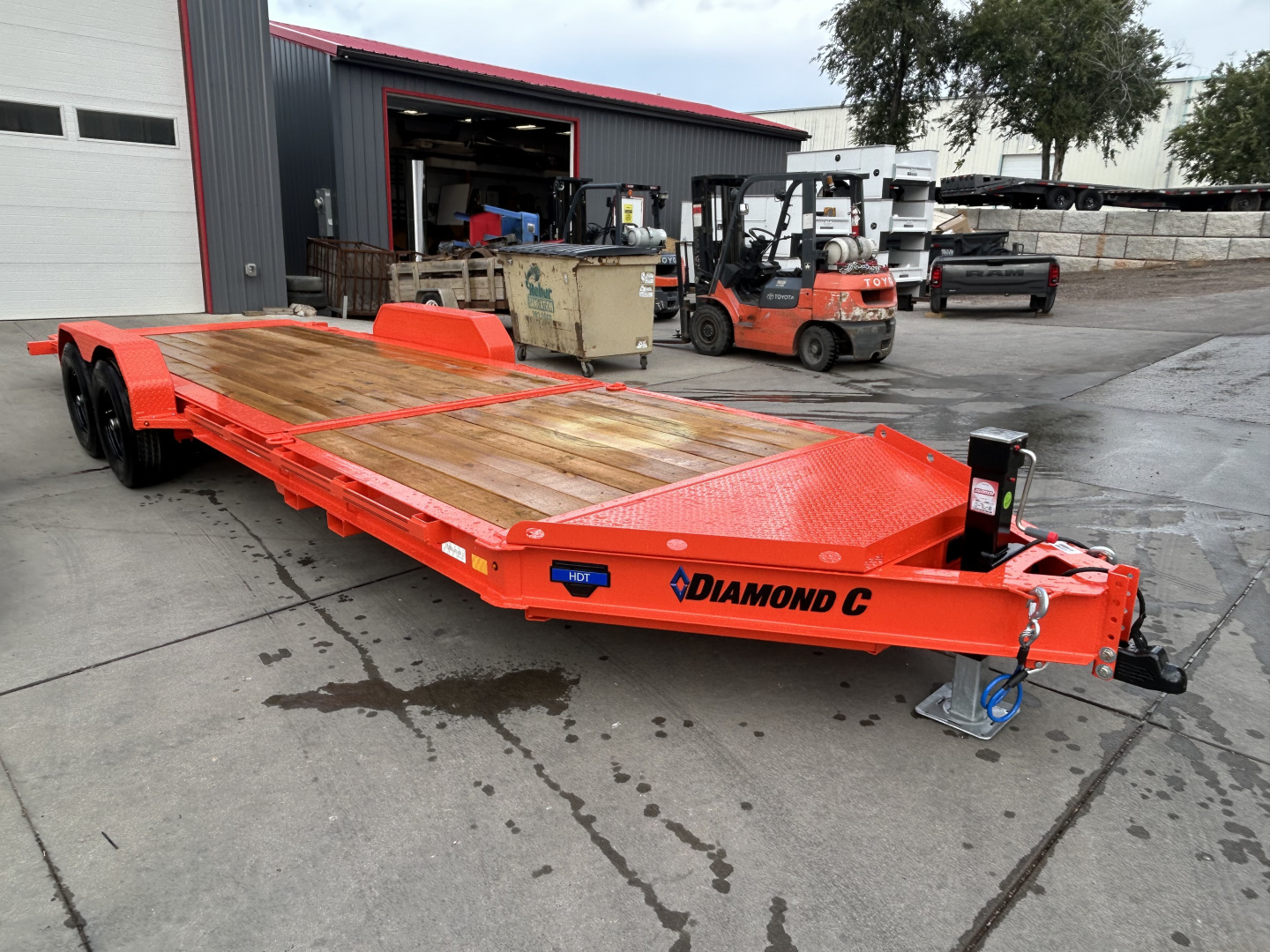 New 2026 Diamond C Trailers HDT207 22X82 Tilt Trailer