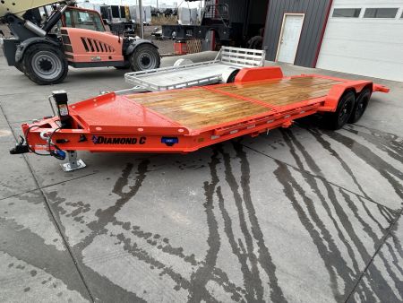 New 2026 Diamond C Trailers HDT207 22X82 Tilt Trailer