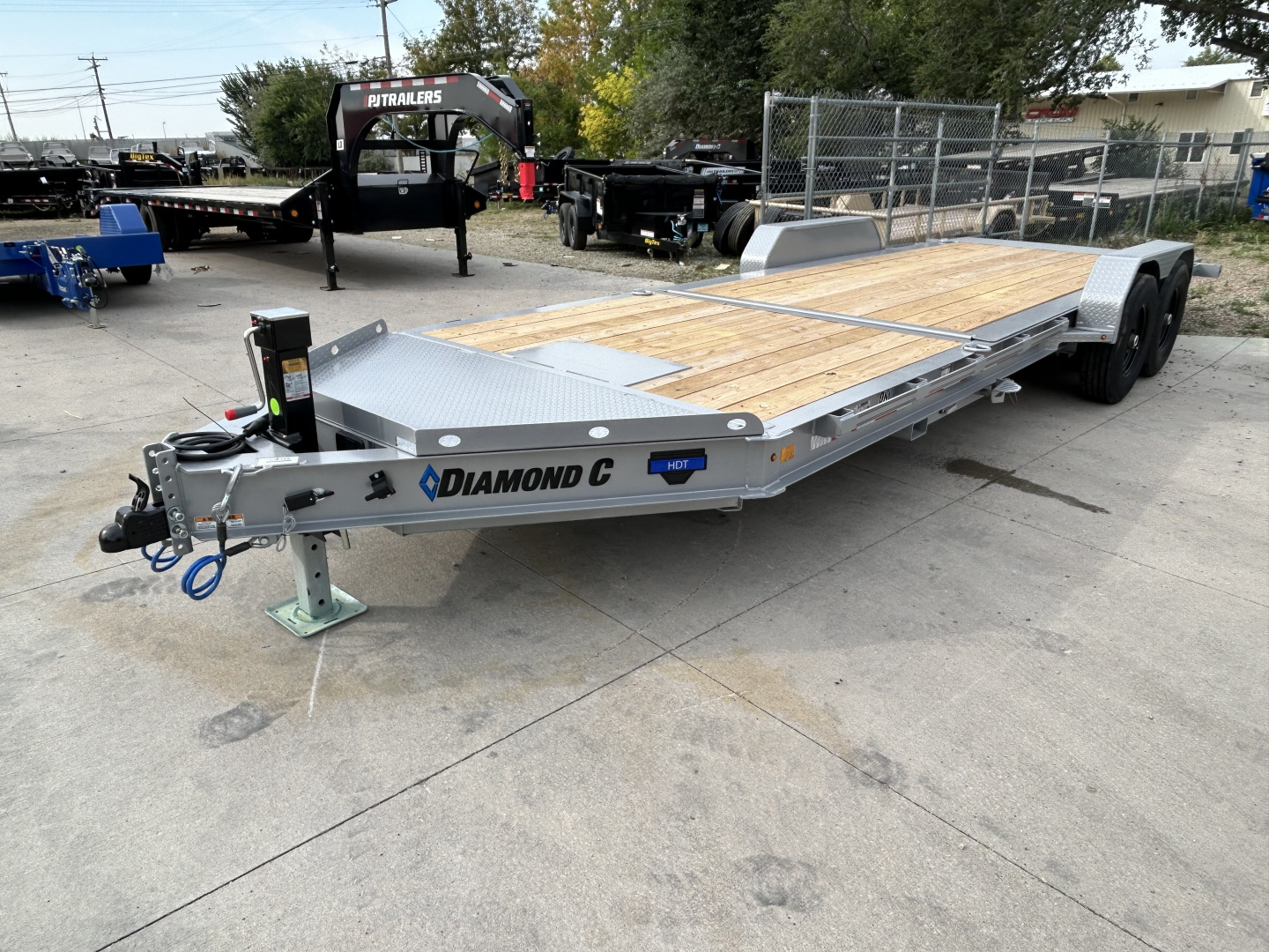 New 2026 Diamond C Trailers HDT207 22X82 Tilt Trailer