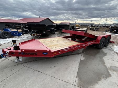 New 2026 Diamond C Trailers HDT207 22X82 Tilt Trailer