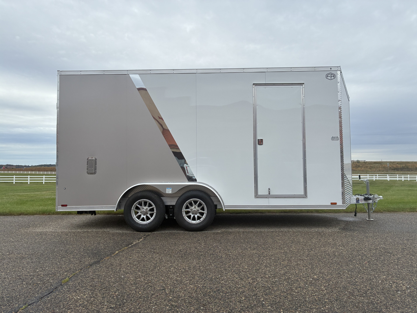 New 2026 Ameralite ALLL716TA2 7'6" x 16' TA2 All-Aluminum Cargo / Enclosed Trailer