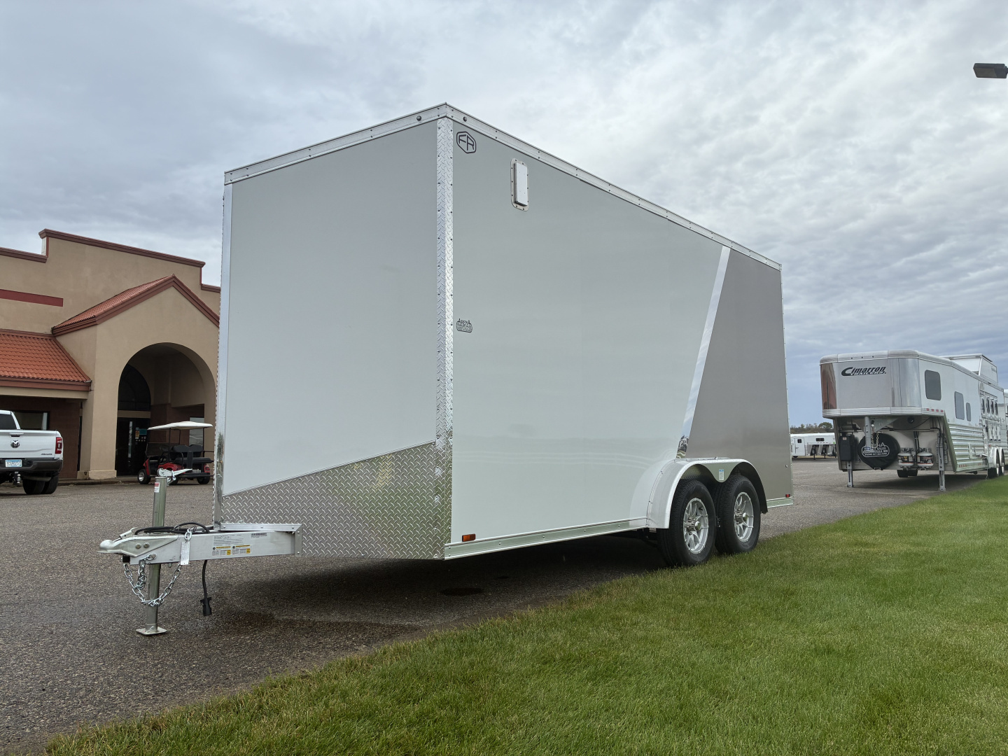 New 2026 Ameralite ALLL716TA2 7'6" x 16' TA2 All-Aluminum Cargo / Enclosed Trailer