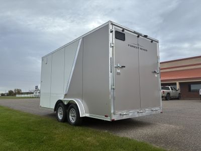 New 2026 Ameralite ALLL716TA2 7'6" x 16' TA2 All-Aluminum Cargo / Enclosed Trailer