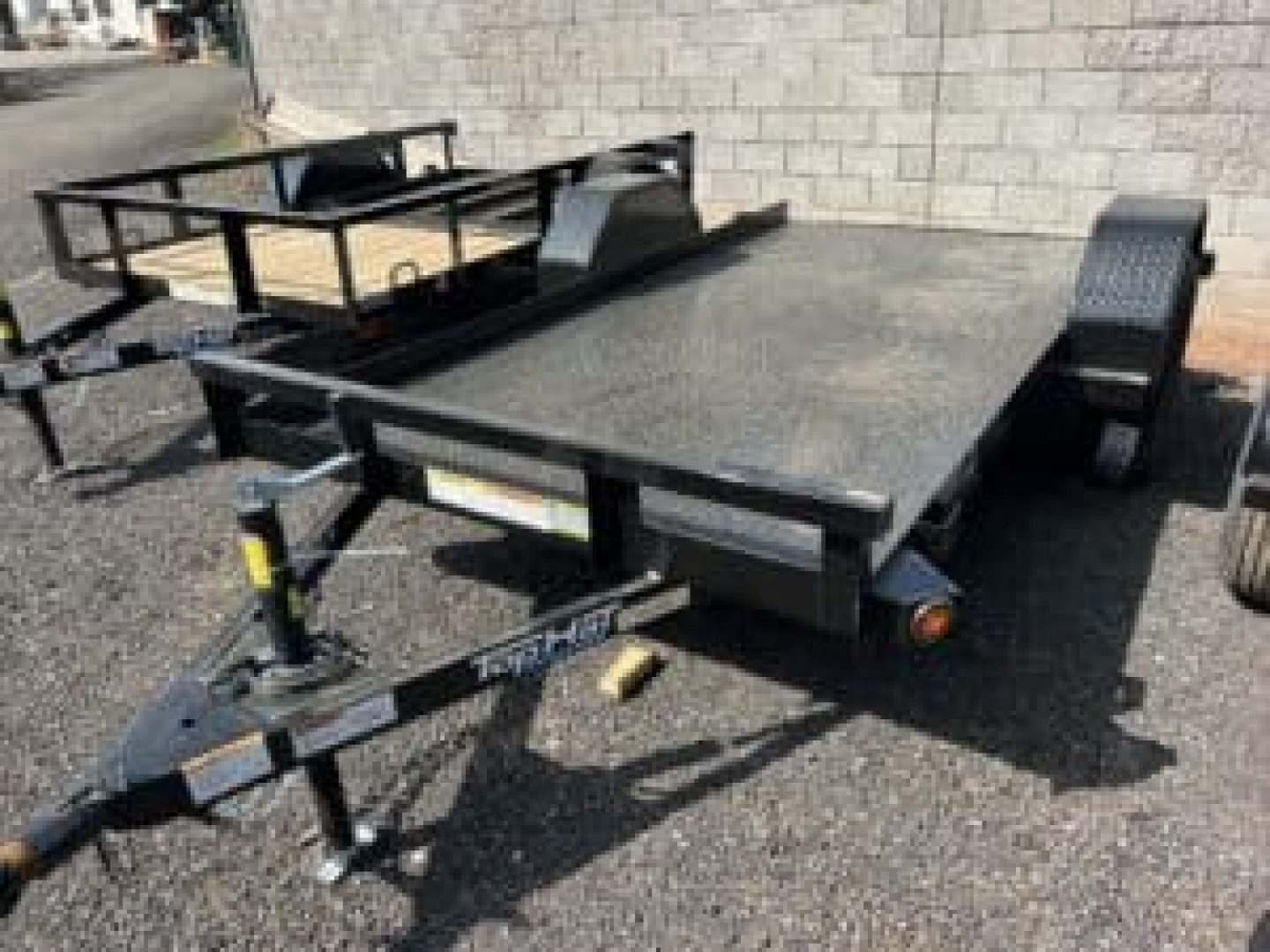 New 2026 Top Hat Trailers 5X10 Welding Machine Utility Flatbed Trailer - 255955