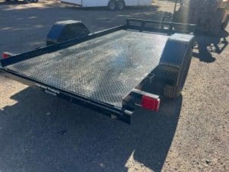 New 2026 Top Hat Trailers 5X10 Welding Machine Utility Flatbed Trailer - 255955