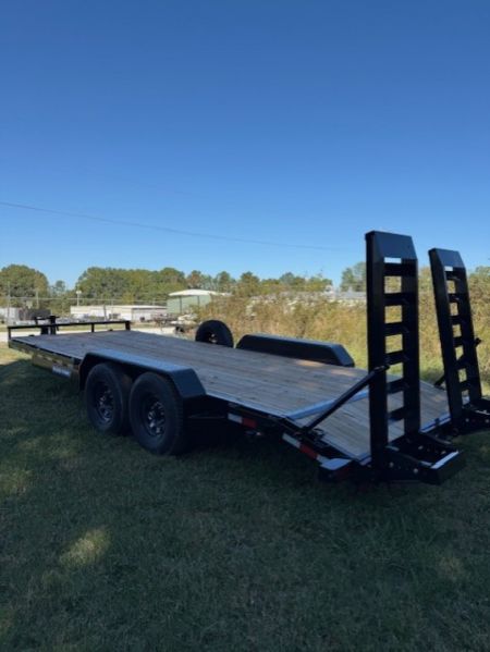 New 2025 Sure-Trac 7X20 (18+2) Equipment Trailer 14K