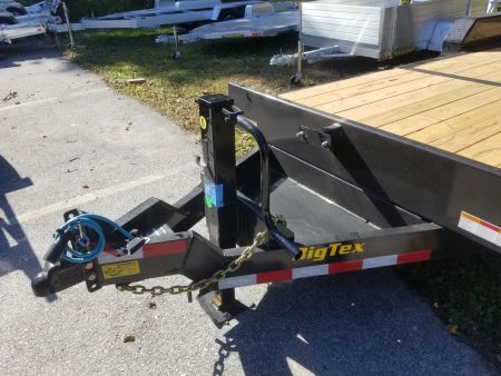 New 7 x 20 (16+4) Big Tex 14TL Tilt Equipment Trailer 14k ***REMOVABLE FENDERS