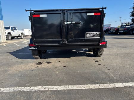 New 2026 TRU 5x10x2 Single Ram Dump Trailer 7,000 GVWR