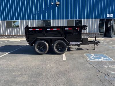 New 2026 Iron Panther 5'x8'x2' Single Ram Dump Trailer 7,000 GVWR