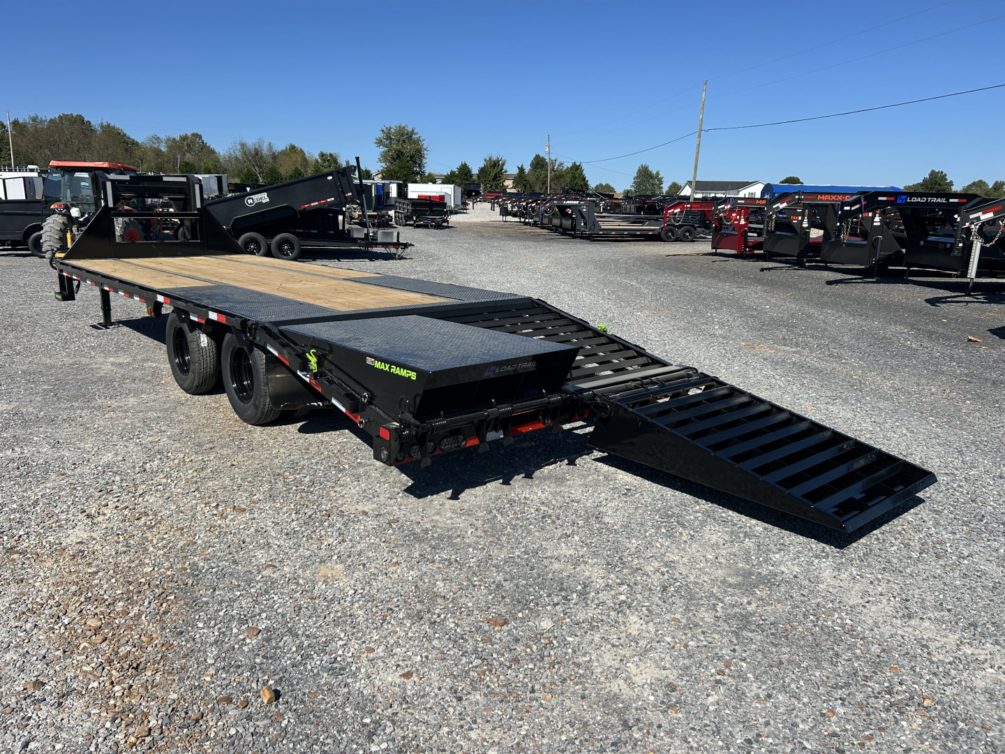 New 2026 Load Trail 102"x25' 24k Gooseneck Flatbed Trailer