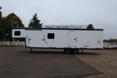 New 2026 Trails West RPM 28' Gooseneck Snowmobile Trailer