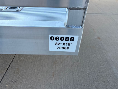 New 2026 Aluma 8218ESA-TA-EL-R-RTD Utility Trailer