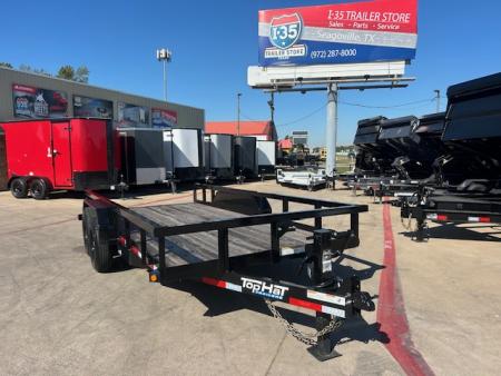 New 2026 Top Hat HT14-16X83-14E-R Equipment Trailer
