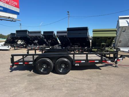New 2026 Top Hat HT14-16X83-14E-R Equipment Trailer