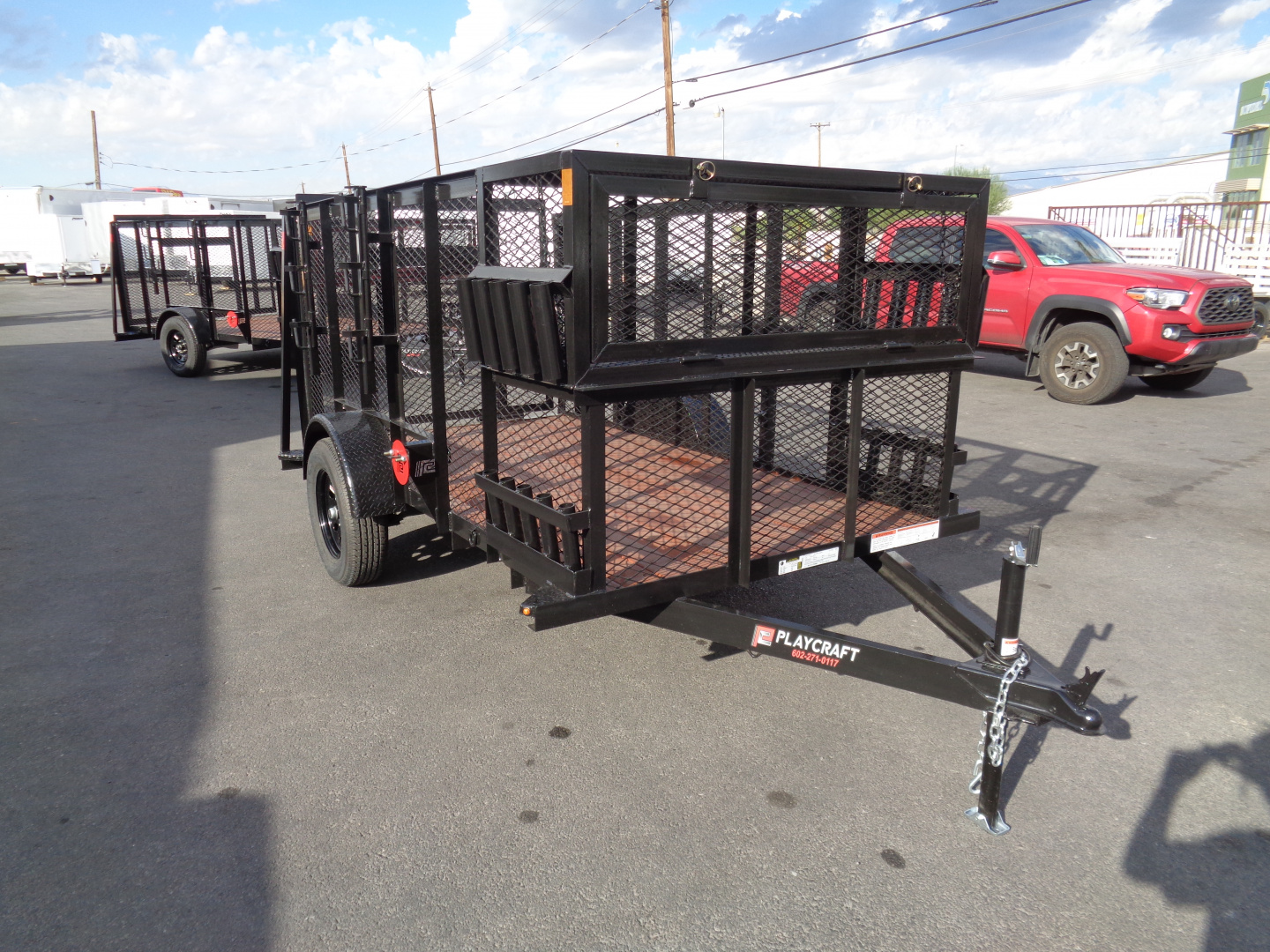 New 2026 Playcraft by Sun Country * SUSA 5X10 * Single Axle Landscape Trailer