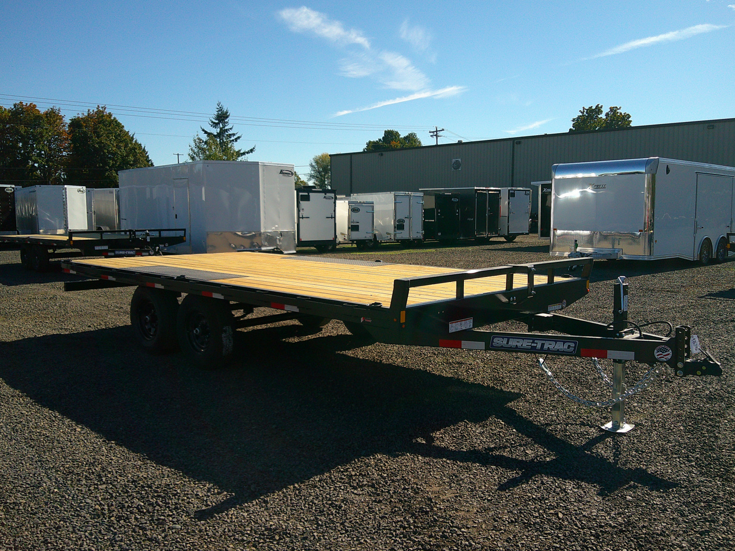 New 2026 Sure-Trac 8.5x16 10k Deckover Trailer