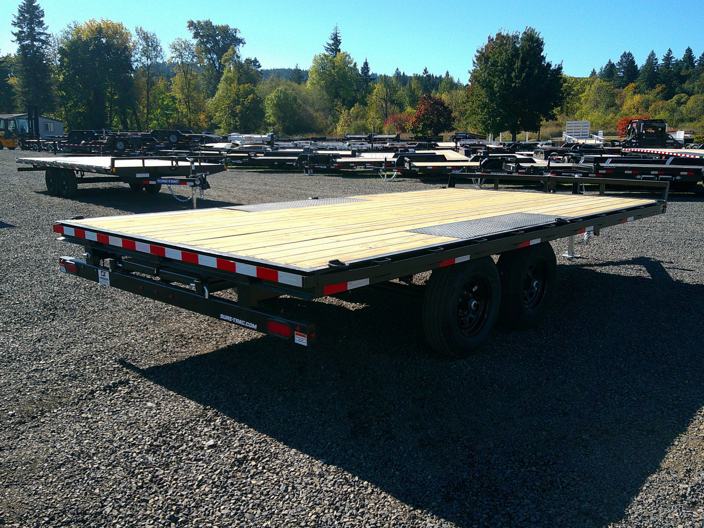 New 2026 Sure-Trac 8.5x16 10k Deckover Trailer